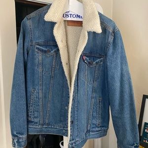 Levi’s Sherpa-lined denim jacket